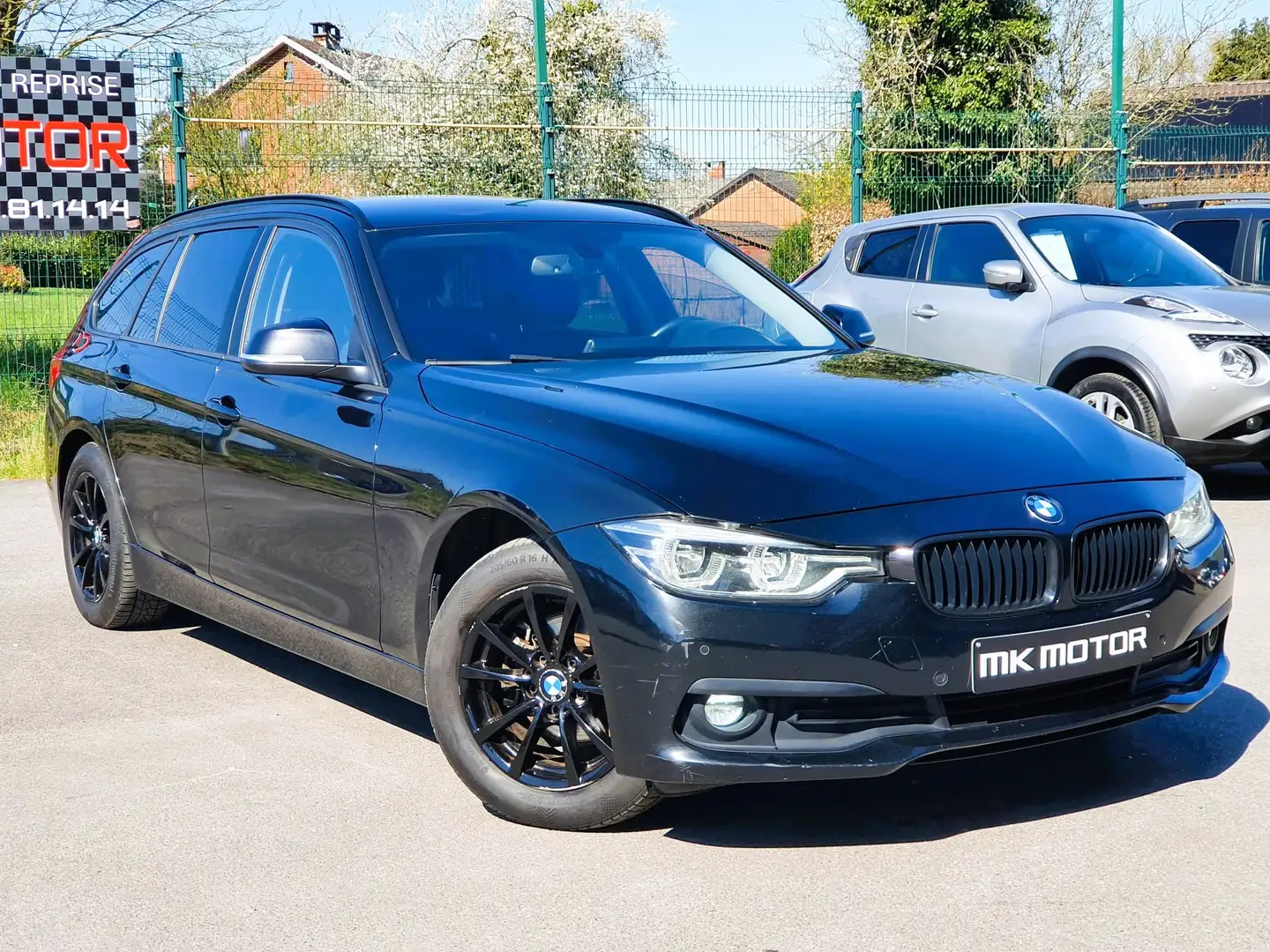 BMW 318 🟢DIESEL 150CV BREAK - BOITE AUTOMATIQUE - GPS Zwart - 1