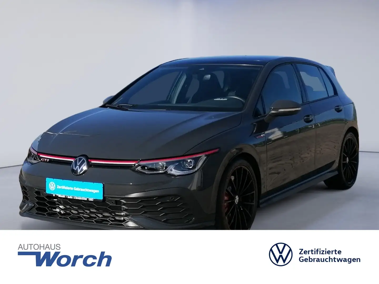 Volkswagen Golf VIII GTI Clubsport PANO+MATRIX+Akrapovic+ Grau - 1