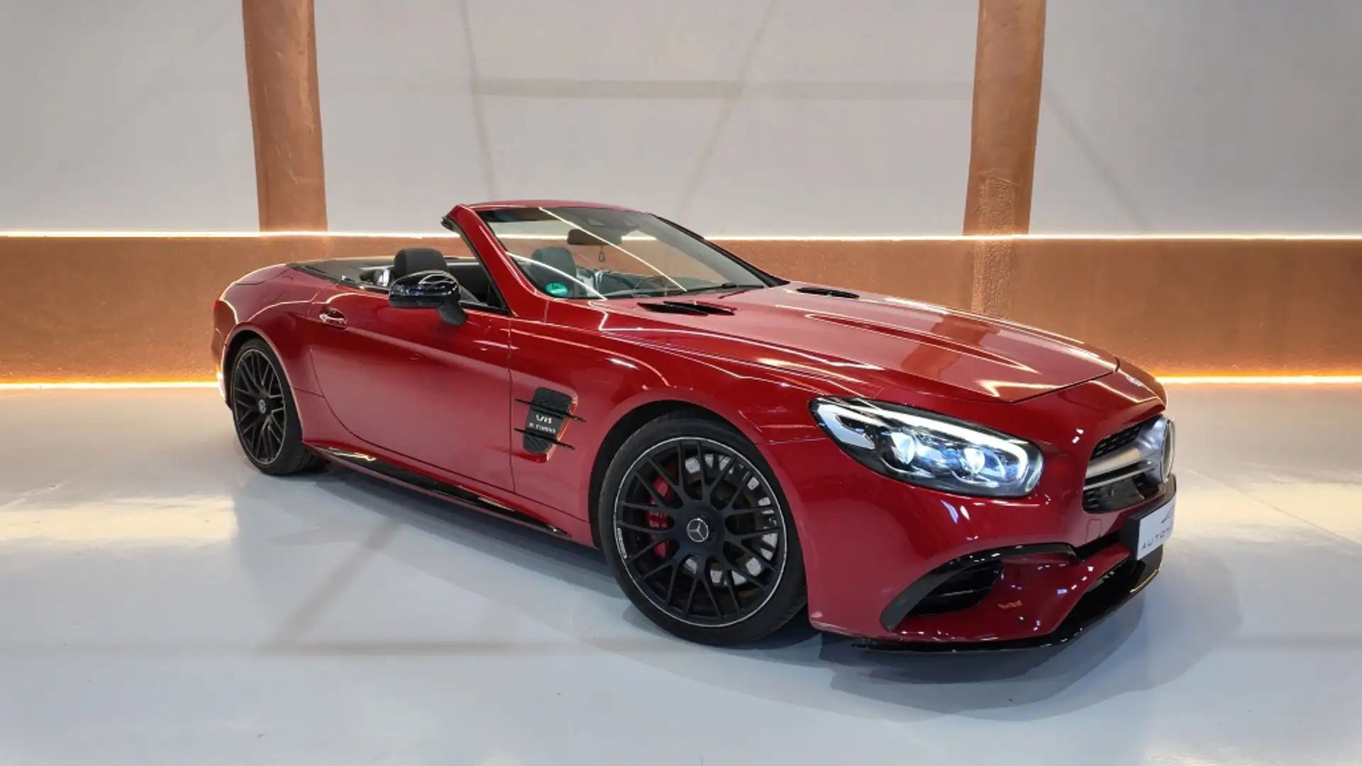 Mercedes-Benz SL 63 AMG Aut. Rojo - 1
