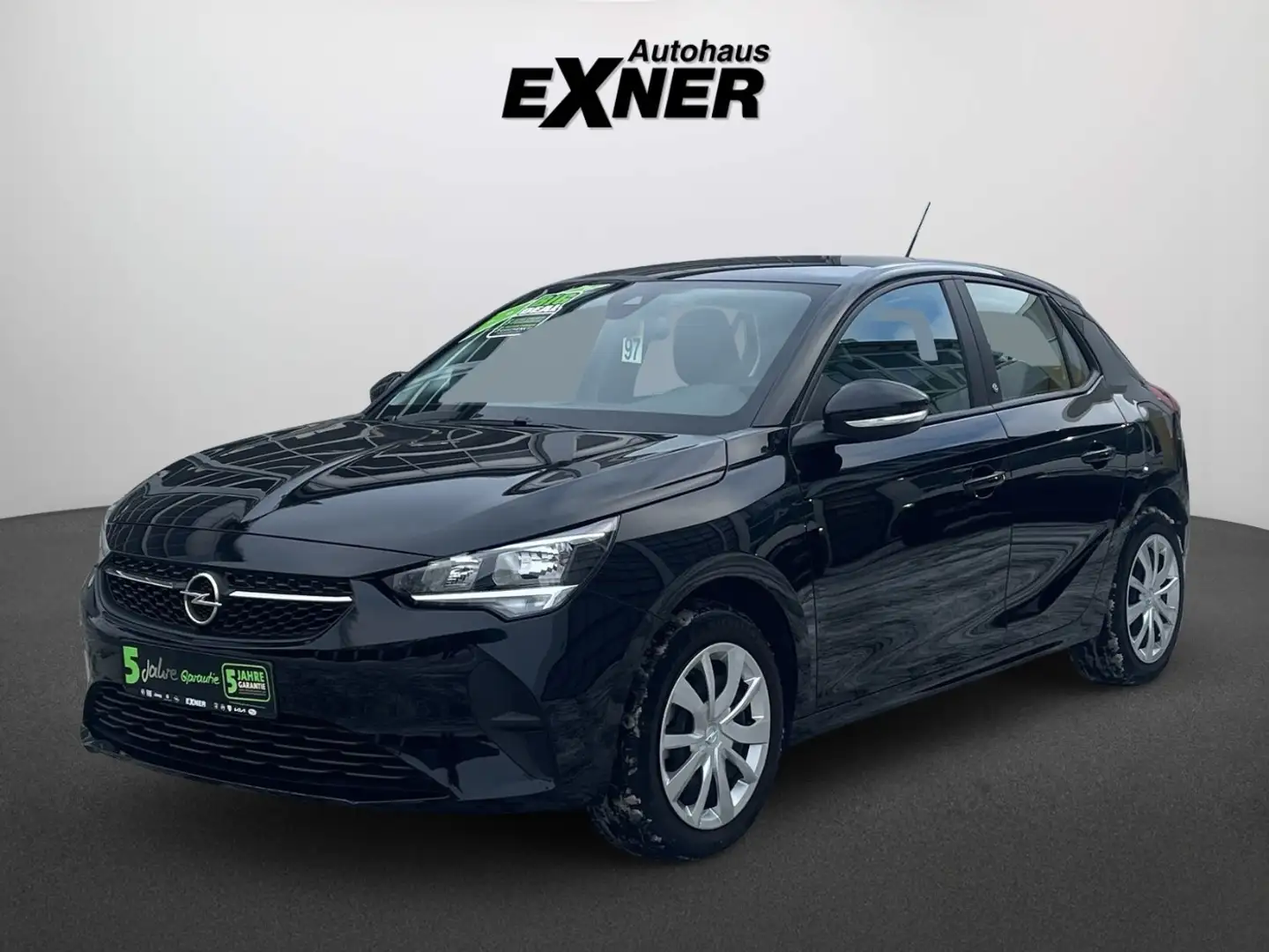 Opel Corsa-e EDITION KlimaA+AUT+SpurH+Virtual Schwarz - 2