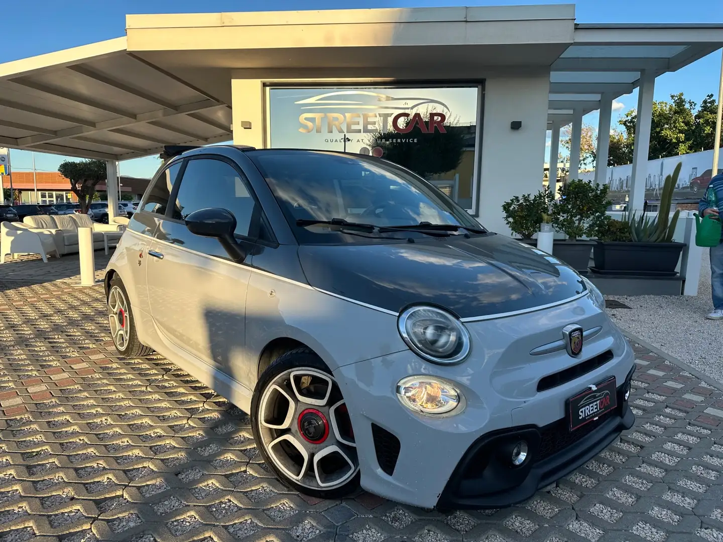 Abarth 595 595 C 1.4 Turbo T-Jet 145 CV Grigio - 1