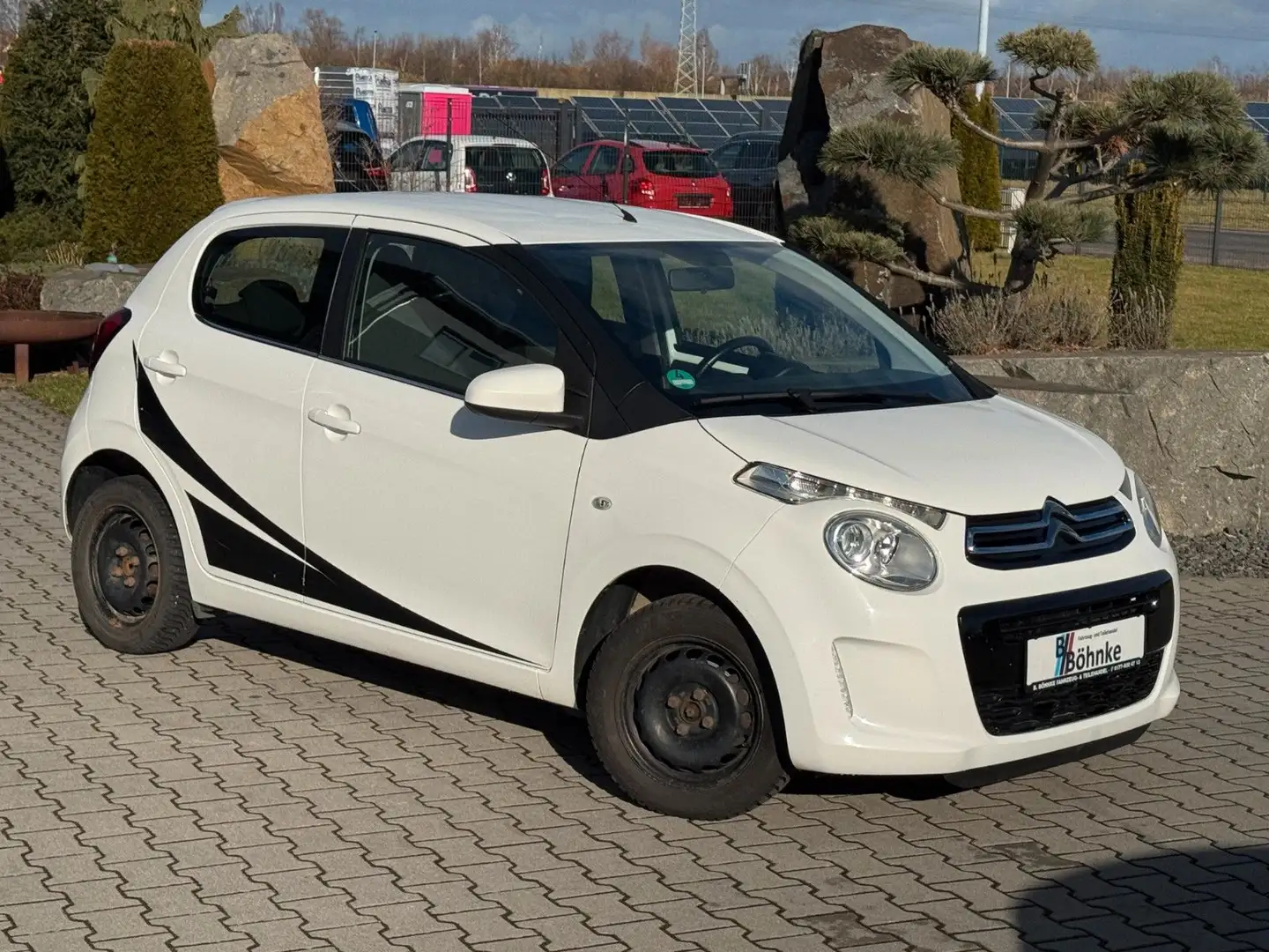 Citroen C1 1.0 Shine KLIMA TEMPOMAT 2. HAND Blanc - 1