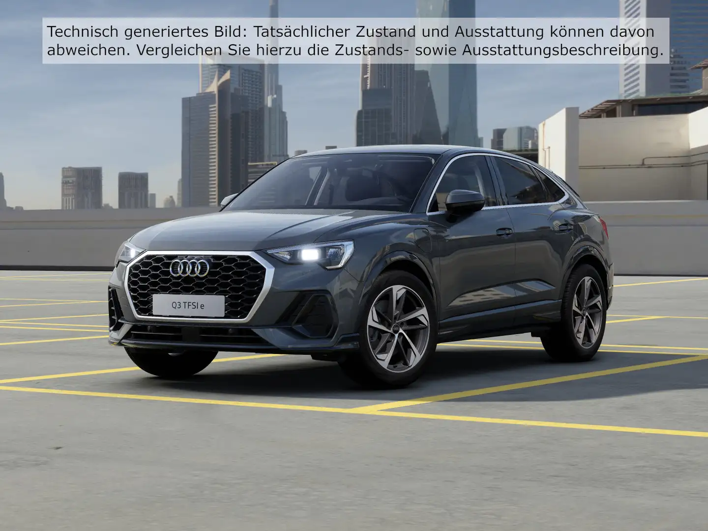 Audi Q3 45 TFSI e S tronic Navi Tempomat DA Grau - 1