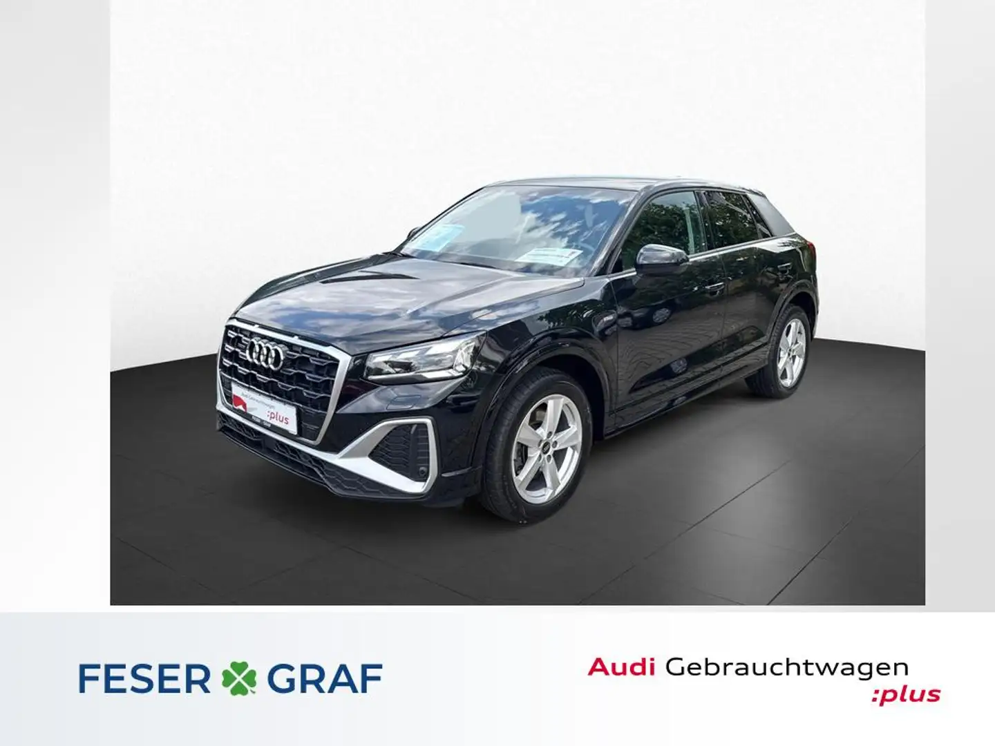 Audi Q2 S line 35 TDI S tro.qua. +MATRIXLED+NAVI Noir - 1