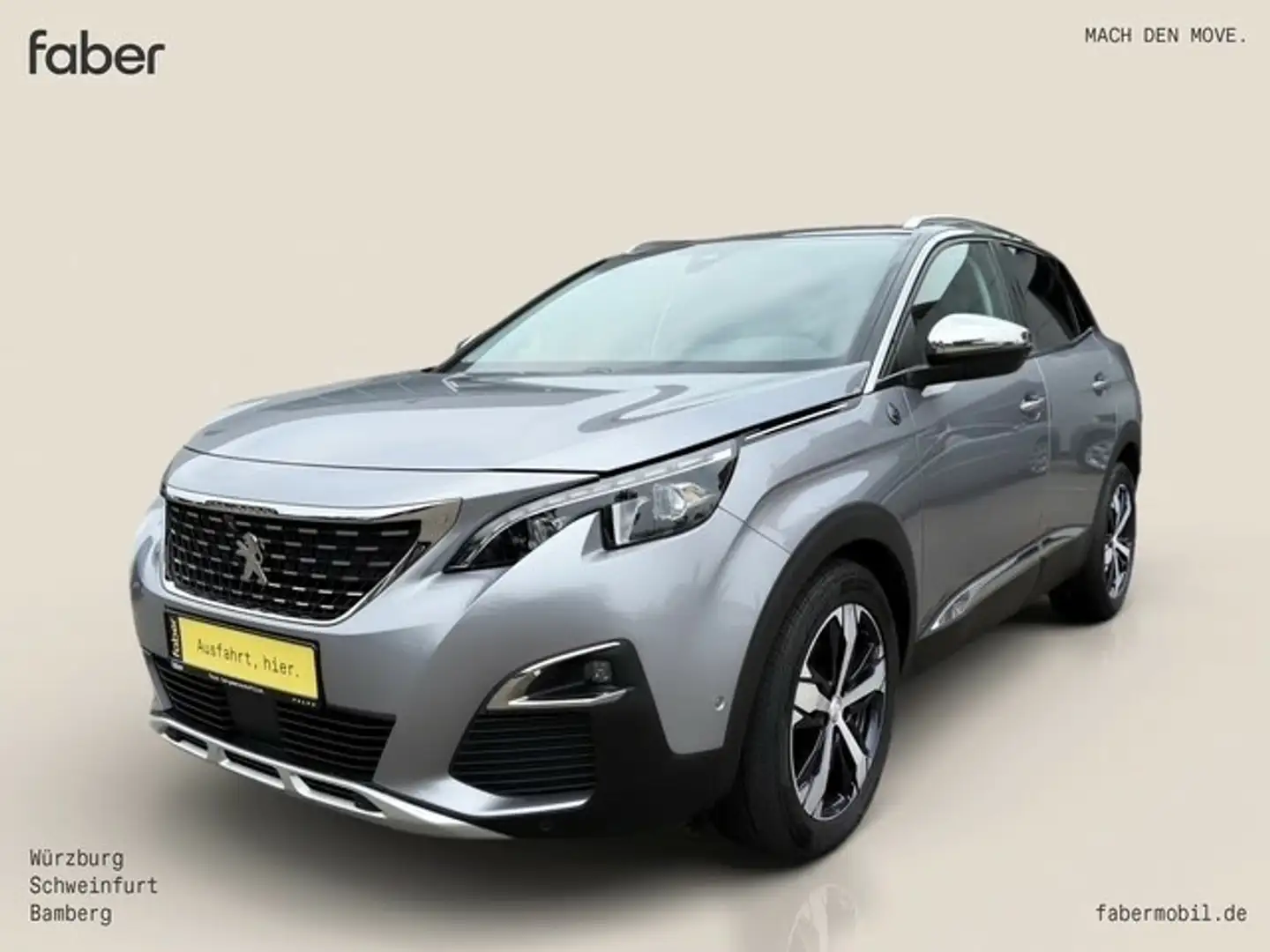 Peugeot 3008 Crossway 1,6 PureTech 180 Grau - 1