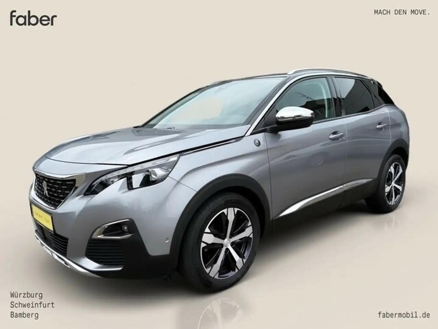 Peugeot 3008 Crossway 1,6 PureTech 180 Grau - 2
