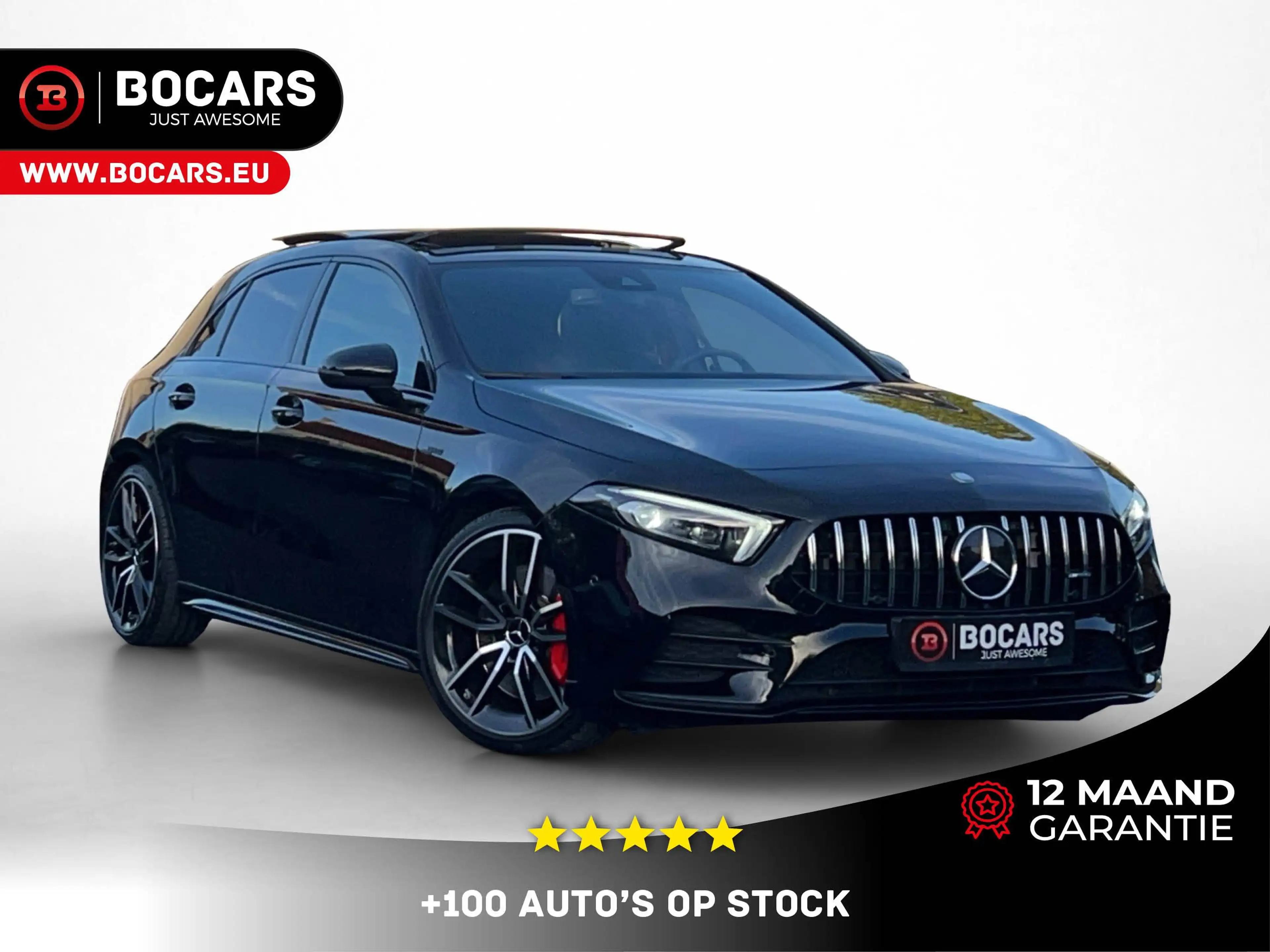 Mercedes-Benz A 35 AMG 4-Matic • BLACKPACK • PANO • LED Multibeam • Rode remklauwen • Memoryseats • Keyless-GO — photo 8