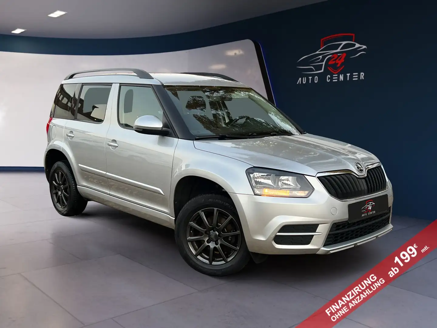 Skoda Yeti Active/DSG/Einaprkhilfe Zilver - 1