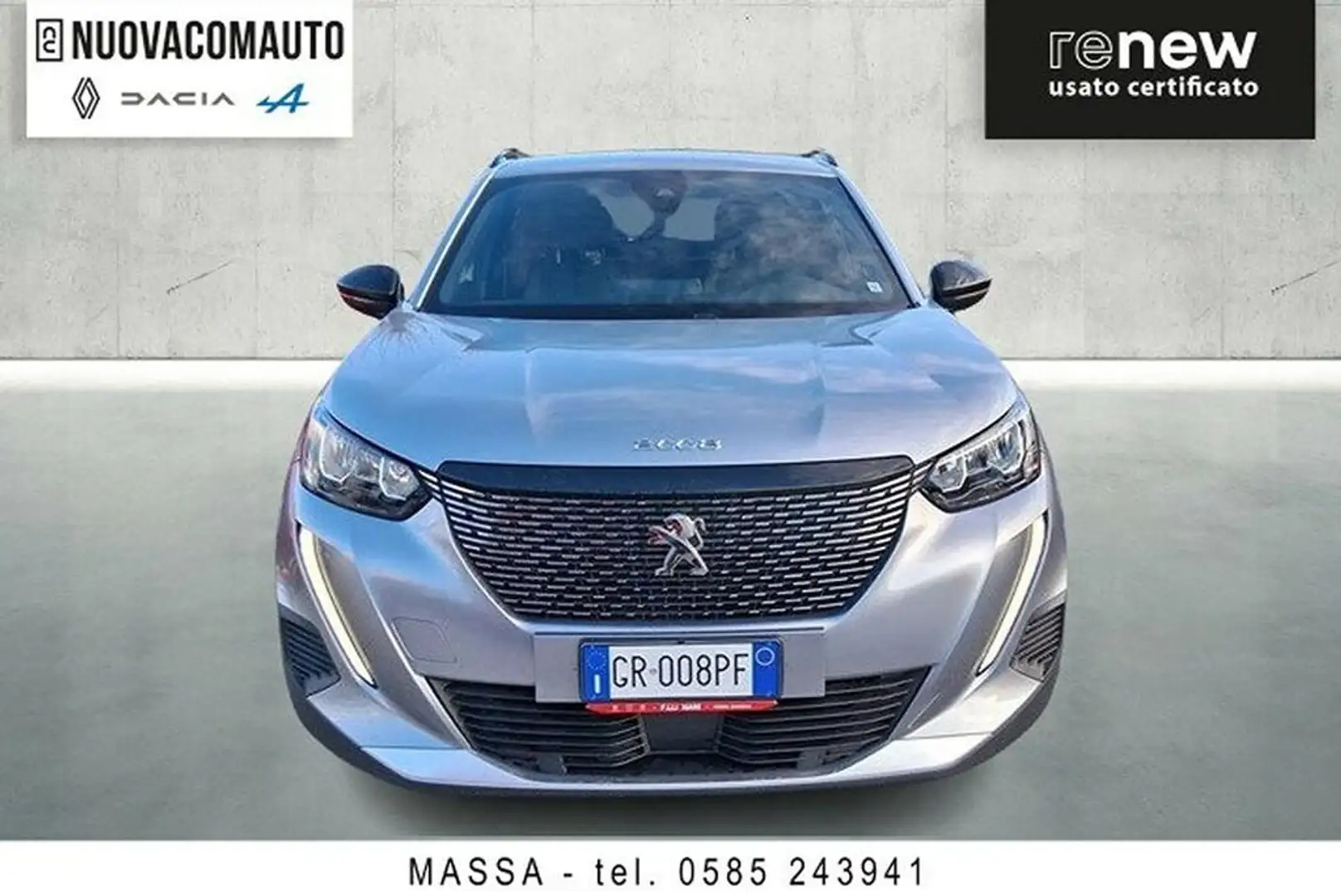 Peugeot 2008 1.5 bluehdi Allure s&s 130cv eat8 Grigio - 2