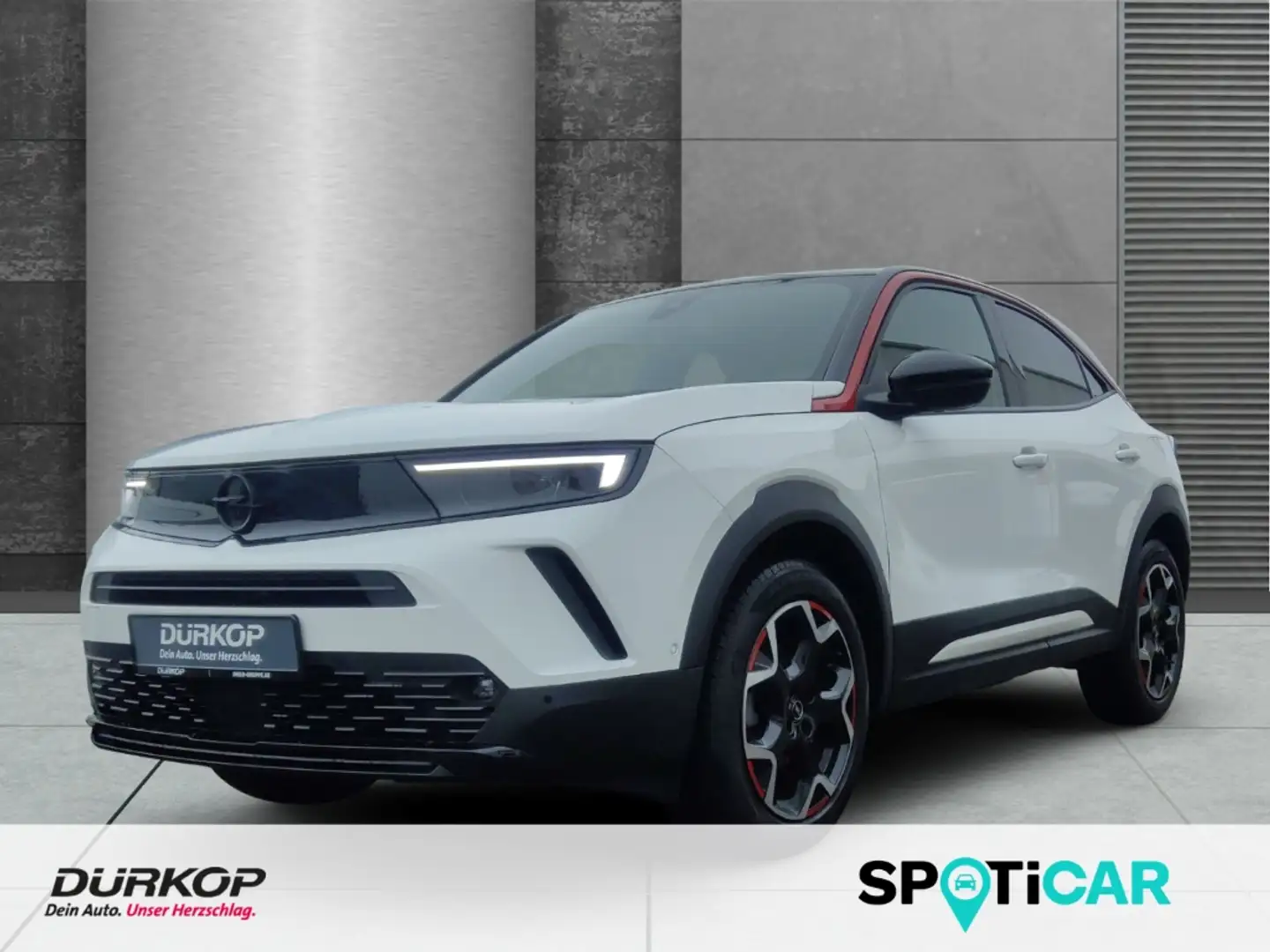 Opel Mokka GS Line,PDC,LHZ,LED,USB,Bluetooth,Totwinkelassiste Blanc - 1