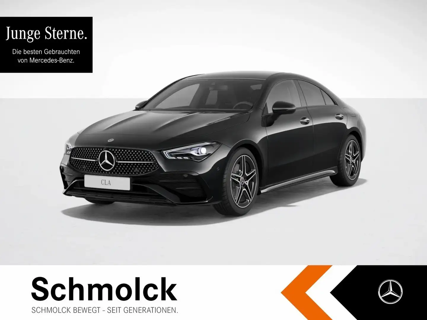 Mercedes-Benz CLA 200 AMG+PREM+7G+NIGHT+LED+KAMERA+AMBI+KEYLES Schwarz - 1