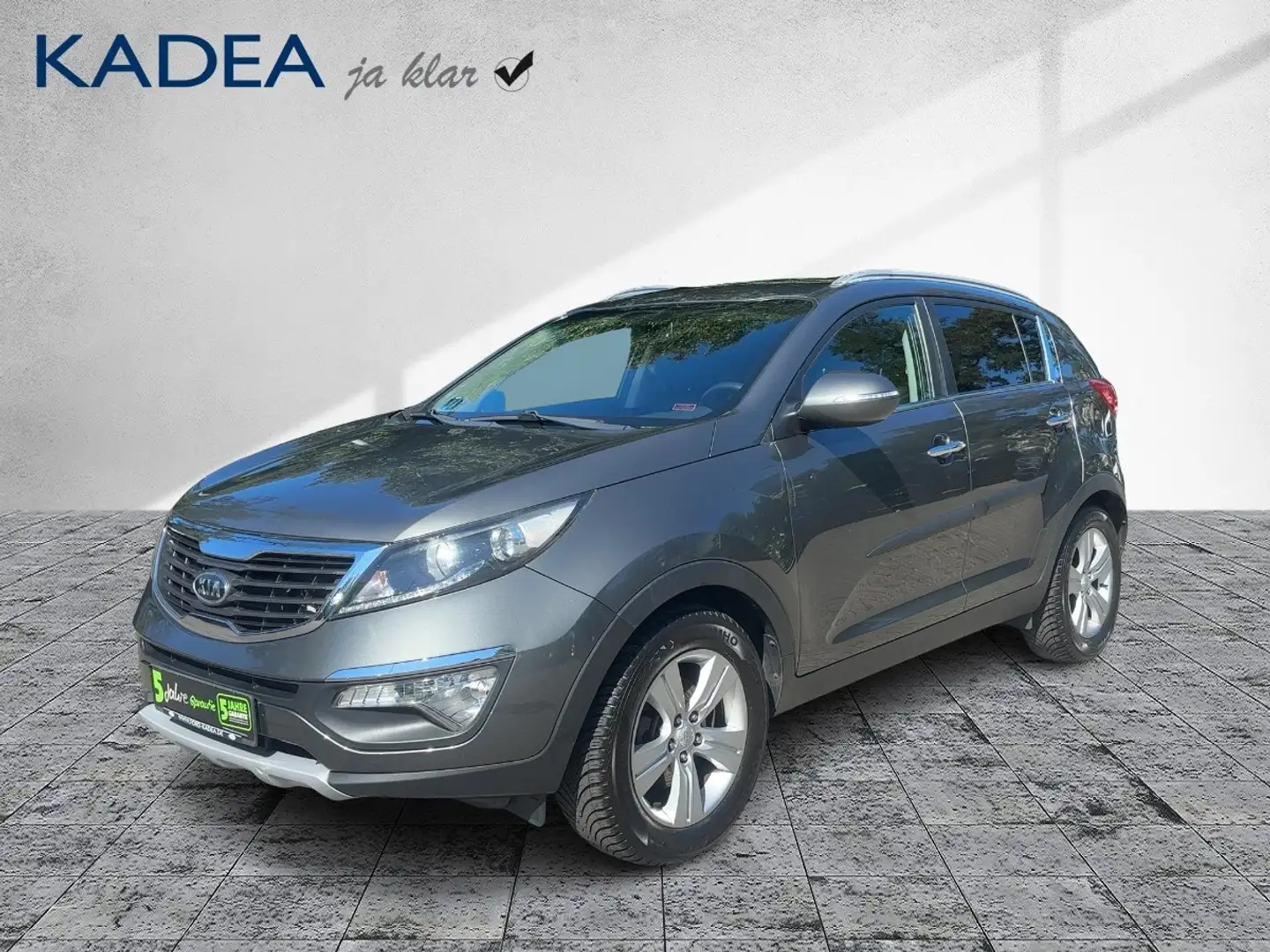 Kia Sportage 1.7 CRDi Vision AHK abnehmbar|Sitzheiz. Plateado - 2