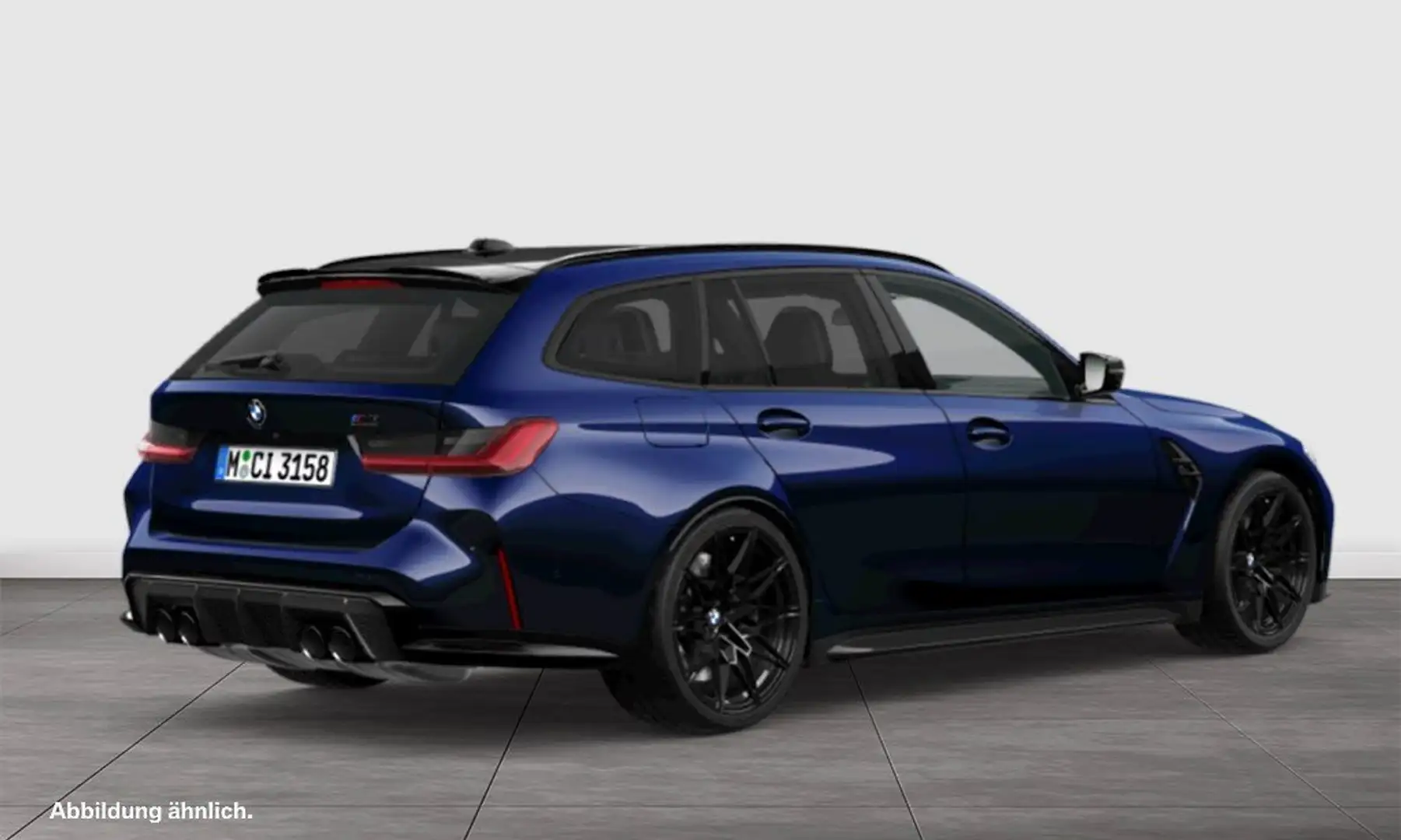 BMW M3 Competition M xDrive M Sport HUD ACC RFK LED Blu/Azzurro - 2