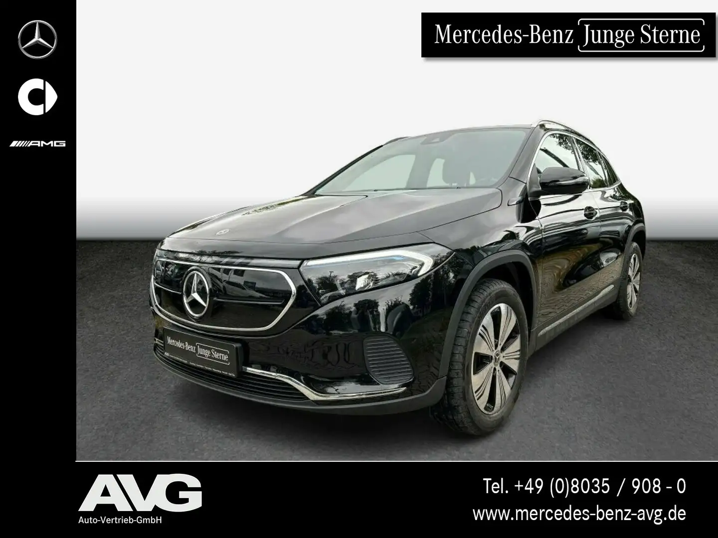 Mercedes-Benz EQA 250 EQA 250 Progressive MBUX|LED|RFK|CarPlay|Easy-P Schwarz - 1