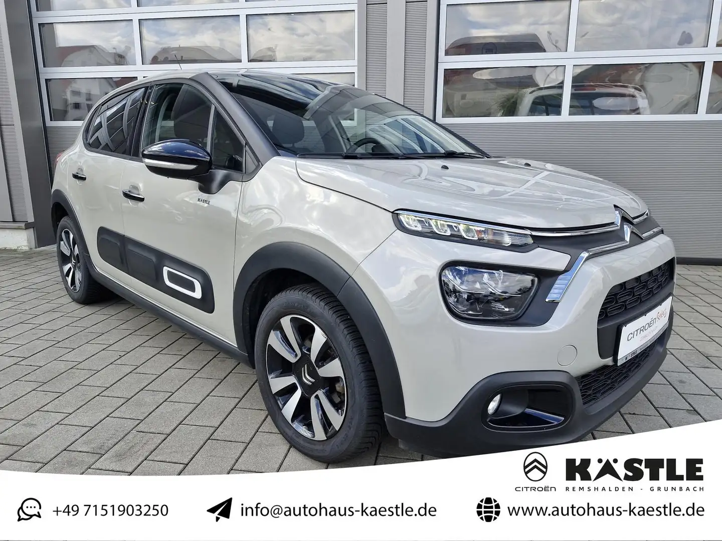Citroen C3 Max PT 110 EAT6 Kamera*NAVI*Android Auto*GJR Beige - 1