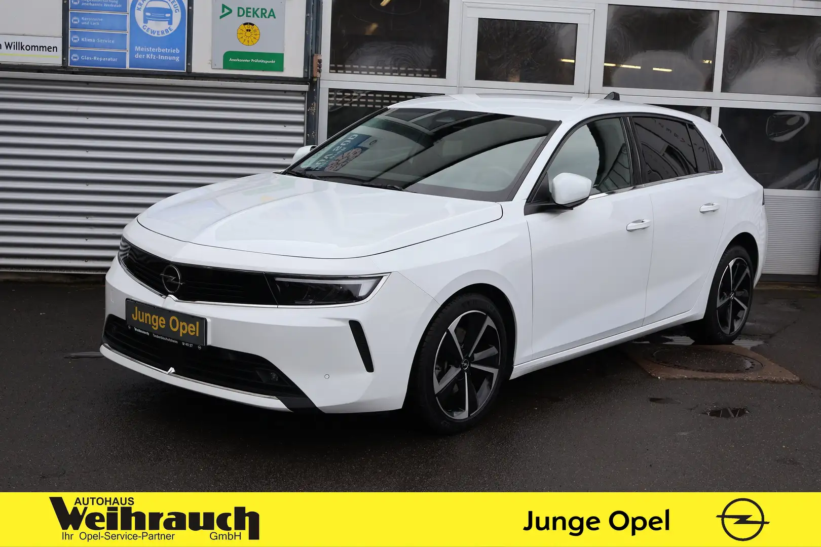 Opel Astra 5-T 1.5 Diesel AT8 Busi Elegance+Navi+ACC+ Weiß - 1