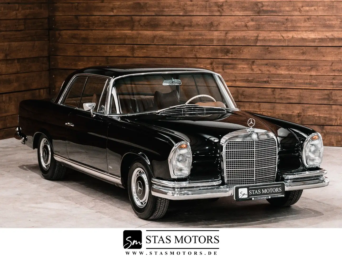 Mercedes-Benz 280 SE COUPÉ W111 | SCHALTER | BRD KFZ | NOTE 2+ Noir - 1