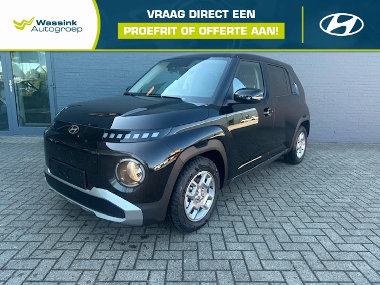 Hyundai Inster 49 kWh 115pk Pulse Zwart - 1