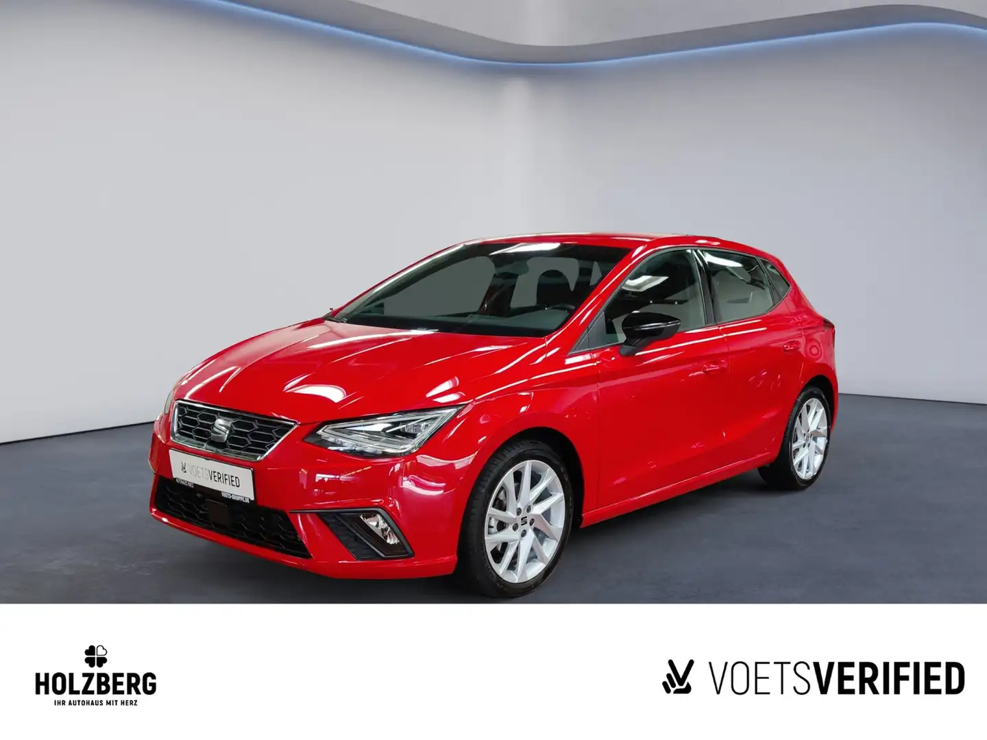SEAT Ibiza 1.0 TSI FR-Line LED+NAVI Rosso - 1