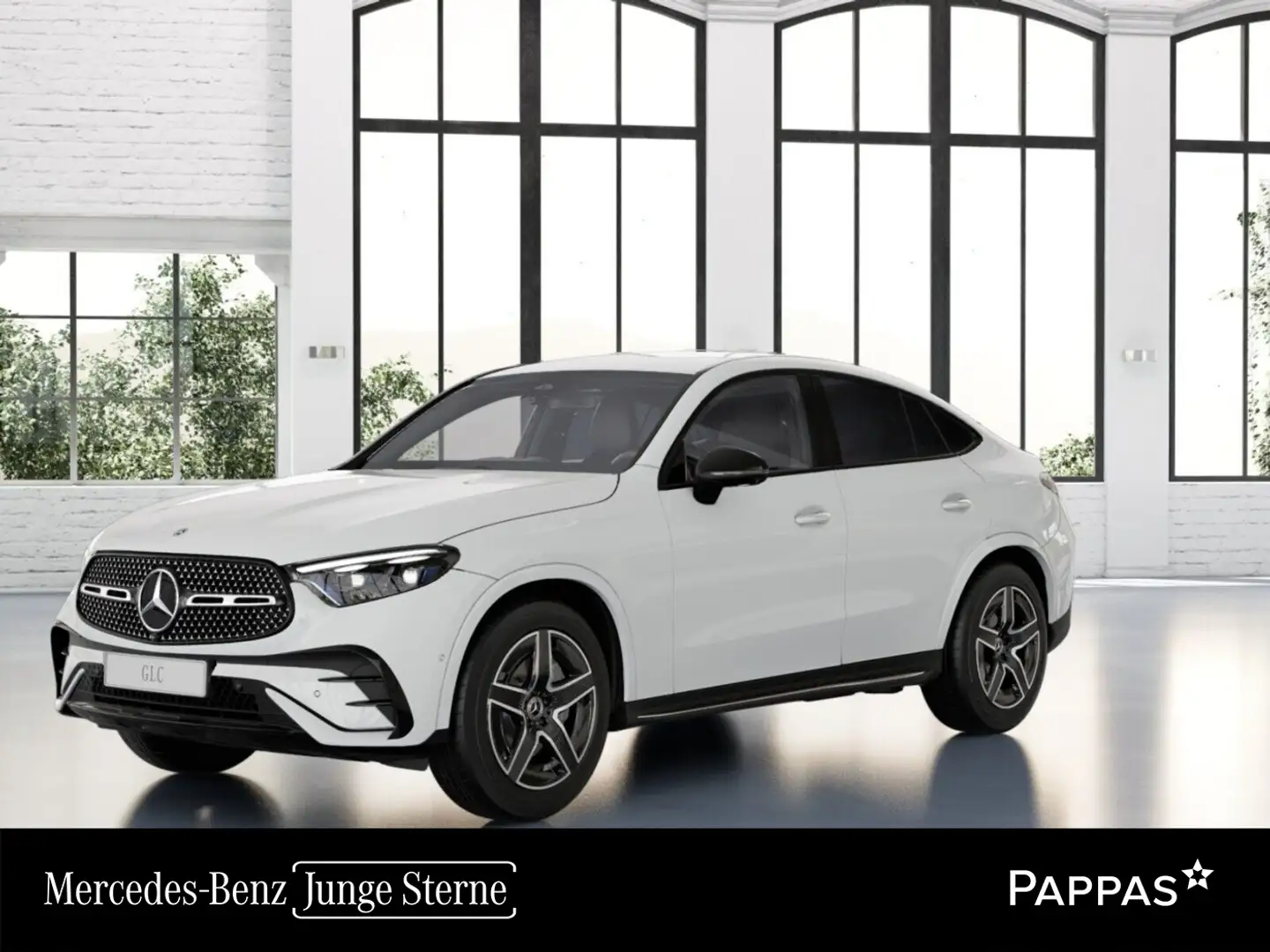 Mercedes-Benz GLC 200 d 4MATIC Coupé Österreich-Edition LED Weiß - 1