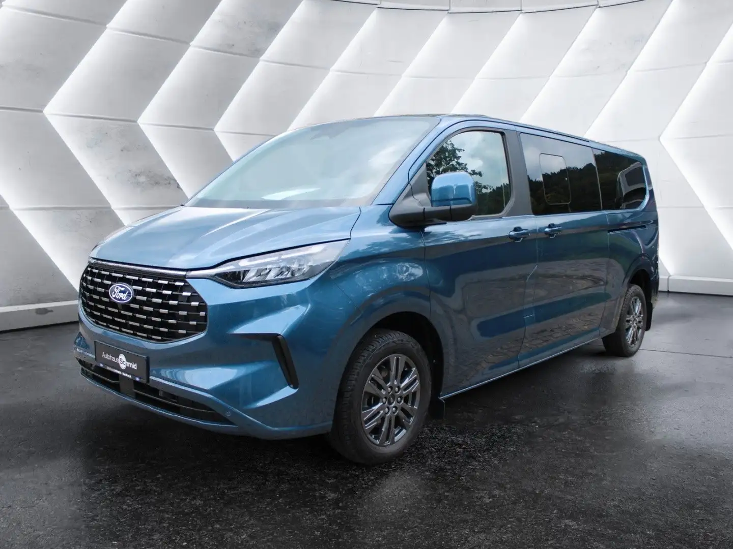 Ford Tourneo Custom 2.0 EcoBlue - Titanium Blau - 1