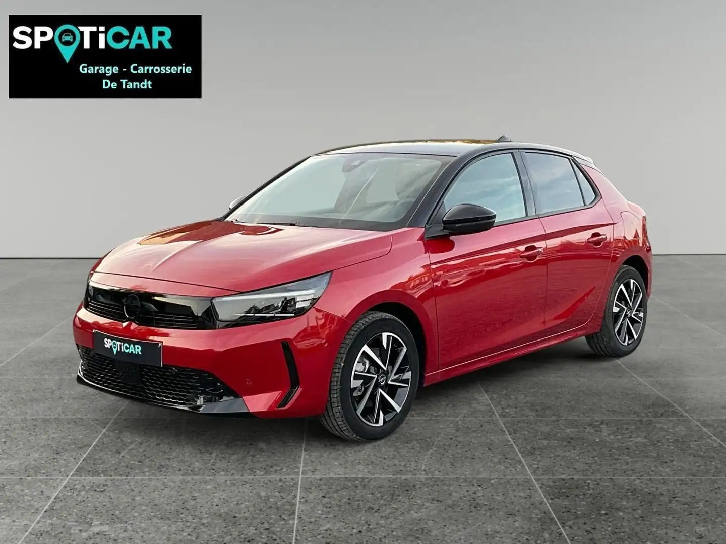 Opel Corsa Gs-Line 1.2 benzine turbo 100 Pk met vele optie's Rosso - 1