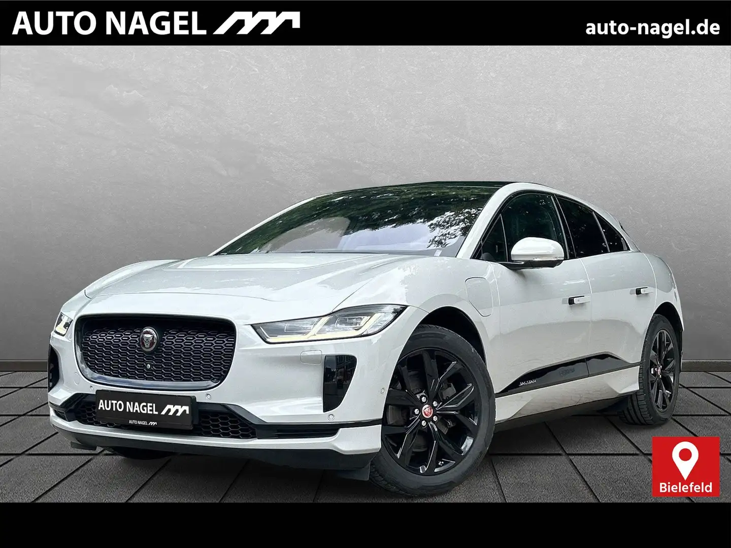 Land Rover I-PACE EV400 S 20" ACC Pano HUD Black+Winter-Pa. Grau - 1