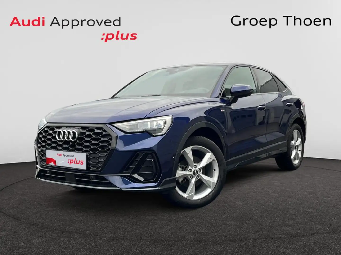 Audi Q3 Sportback 35 TFSI S line (EU6AP) Bleu - 1