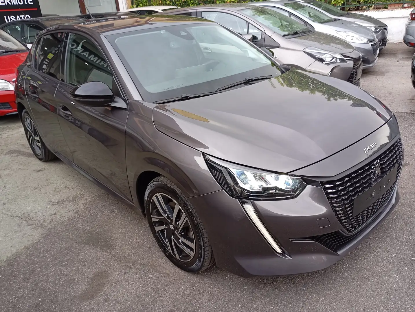 Peugeot 208 5P 1.2 PureTech 100CV Allure Aut. Grigio - 2