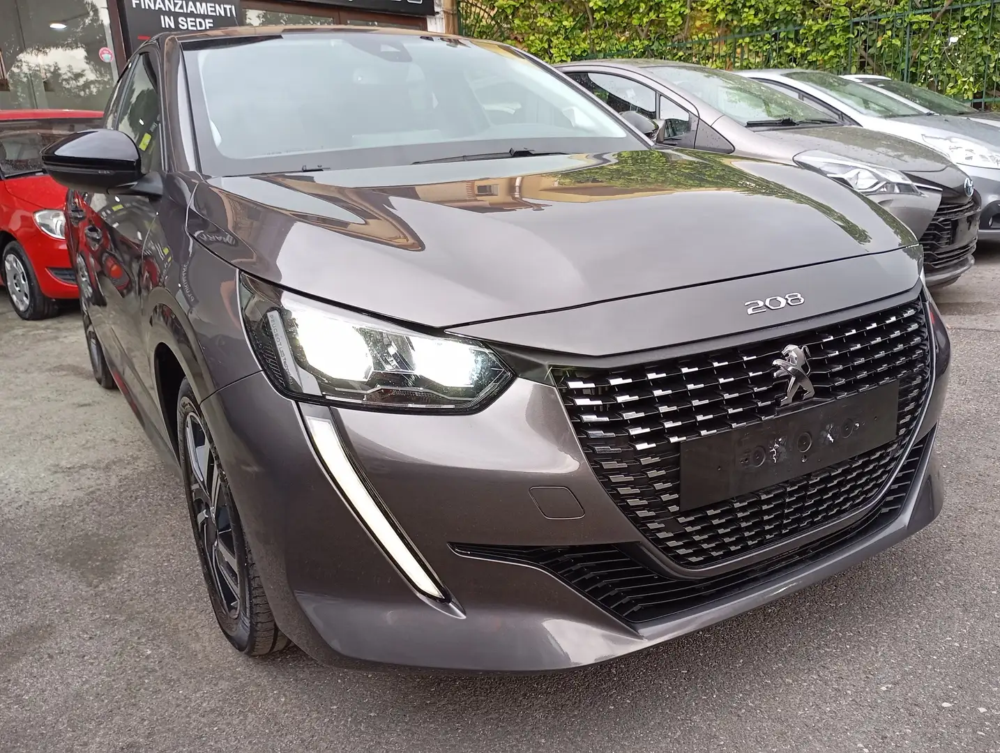 Peugeot 208 5P 1.2 PureTech 100CV Allure Aut. Grigio - 1