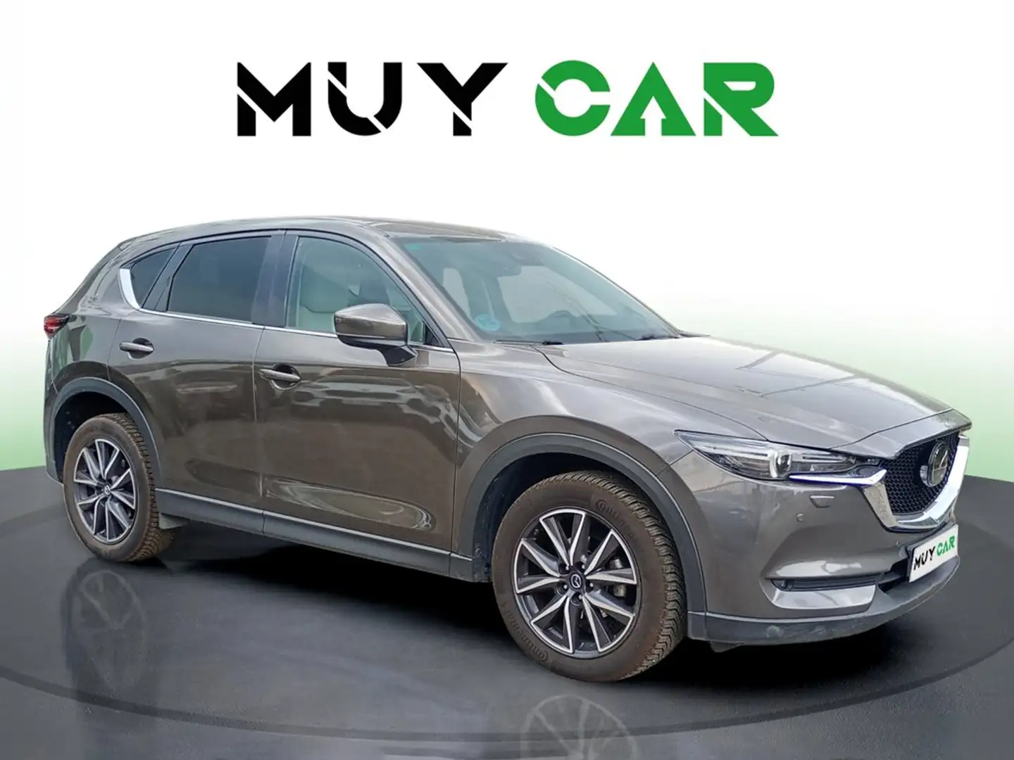 Mazda CX-5 Zenith Cruise+Roof+White Leather 4WD Aut. 129Kw Gris - 1