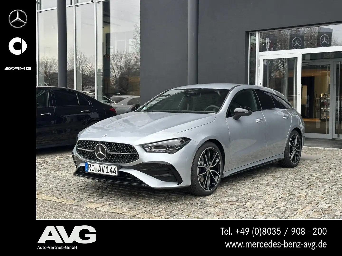 Mercedes-Benz CLA 200 CLA 200 Shooting Brake AMG Line/Special Edition Silber - 1
