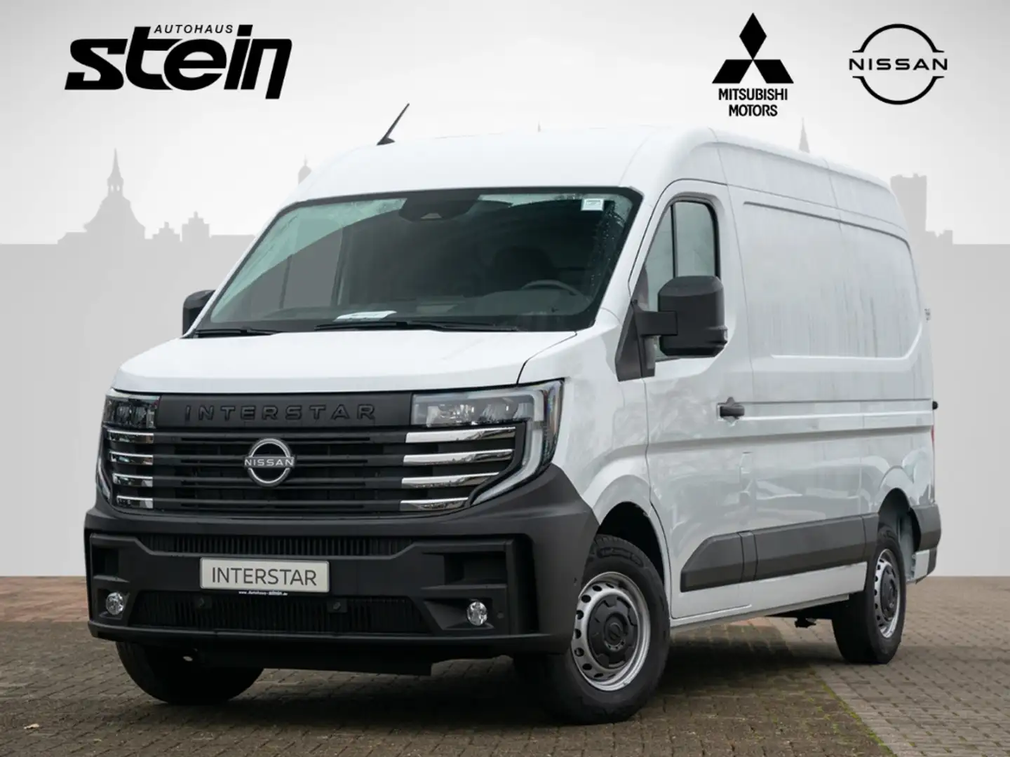 Nissan Interstar 3,5t L2H2 150 dCi FWD N-Connecta AHK 360 Kamera AC Blanco - 1