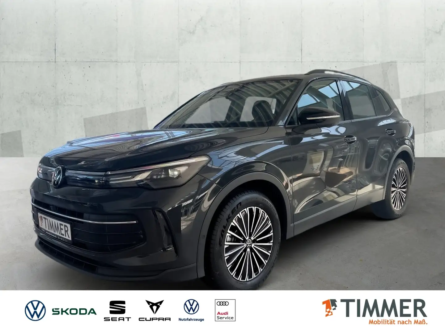 Volkswagen Tiguan GOAL 1,5 eTSI OPF DSG *AHK*KOMFORTPAKET*GANZJAHRE Gris - 1