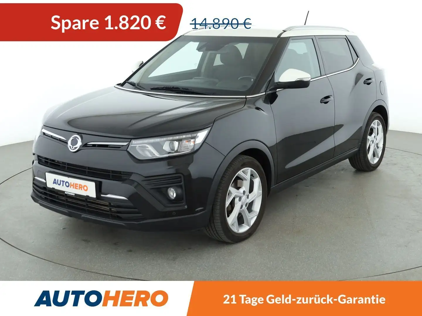 SsangYong Tivoli 1.5 T-GDI Comfort 4x2*NAVI*TEMPO*PDC*SHZ*KLIMA* Schwarz - 1