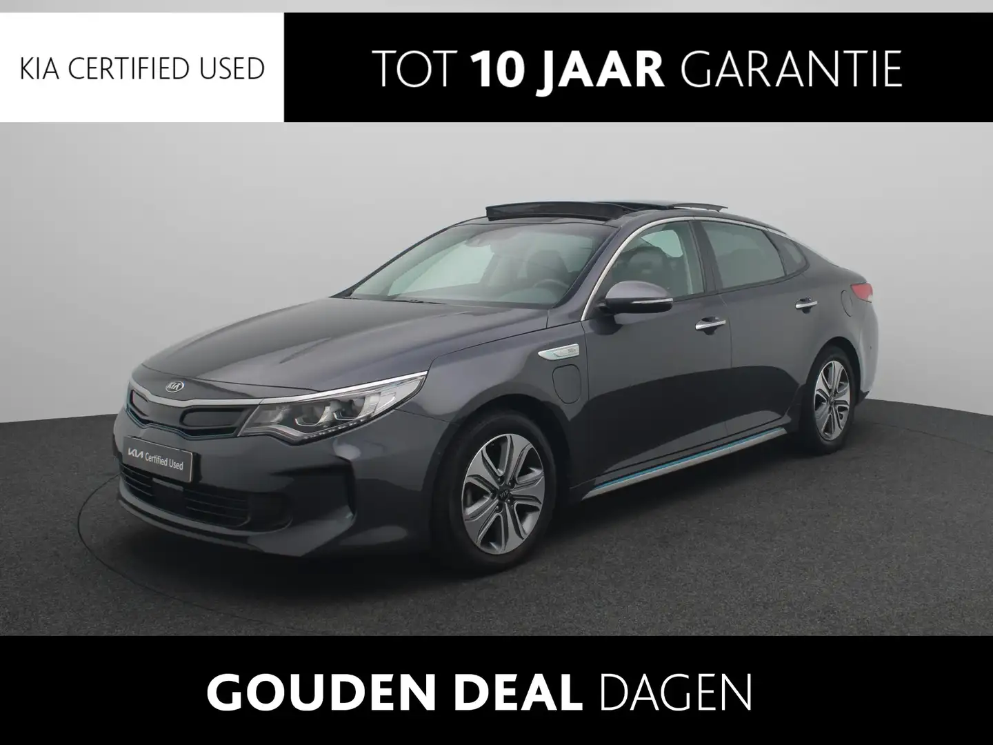 Kia Optima 2.0 GDI PHEV Business DynamicLine Leder | Elekt. s Grijs - 1
