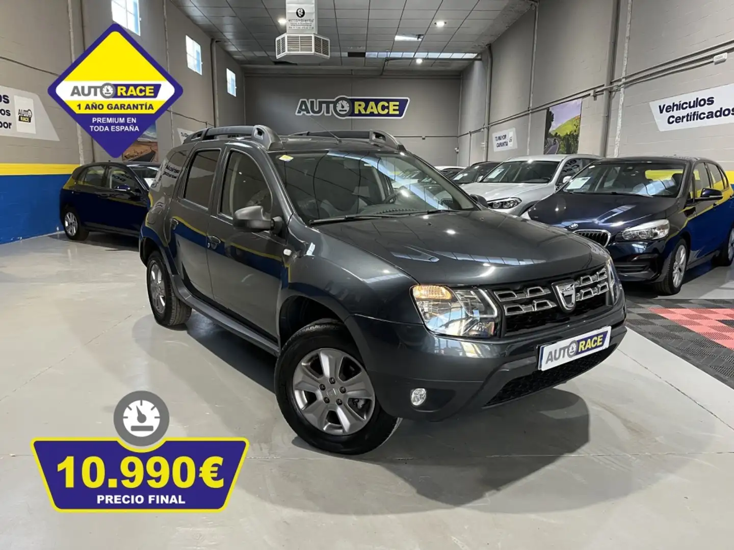 Dacia Duster 1.2 TCE Ambiance 4x2 125 Gris - 1