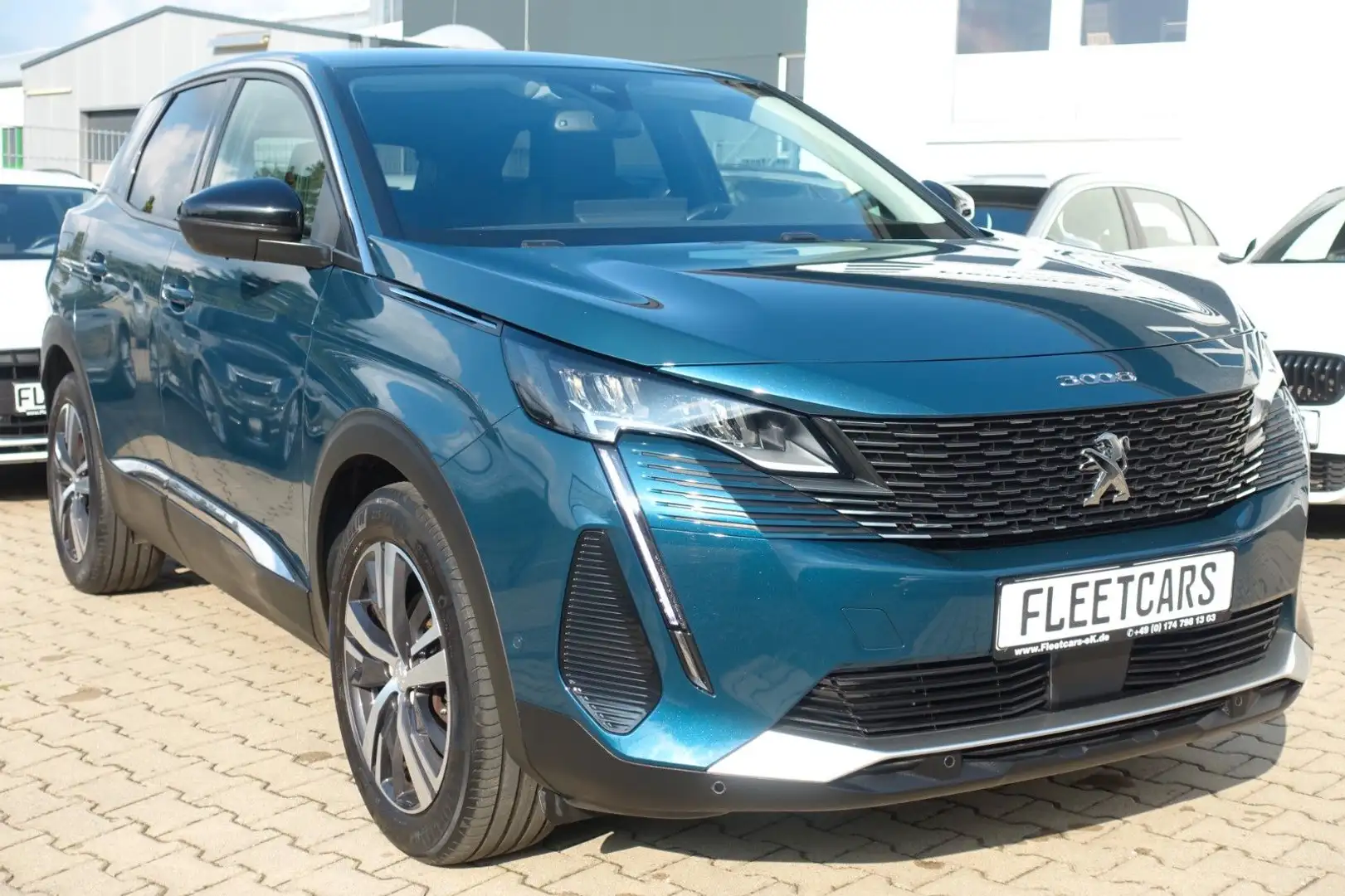 Peugeot 3008 Allure Aut.  -LED -Kamera -Anhängerkupplung Blau - 2