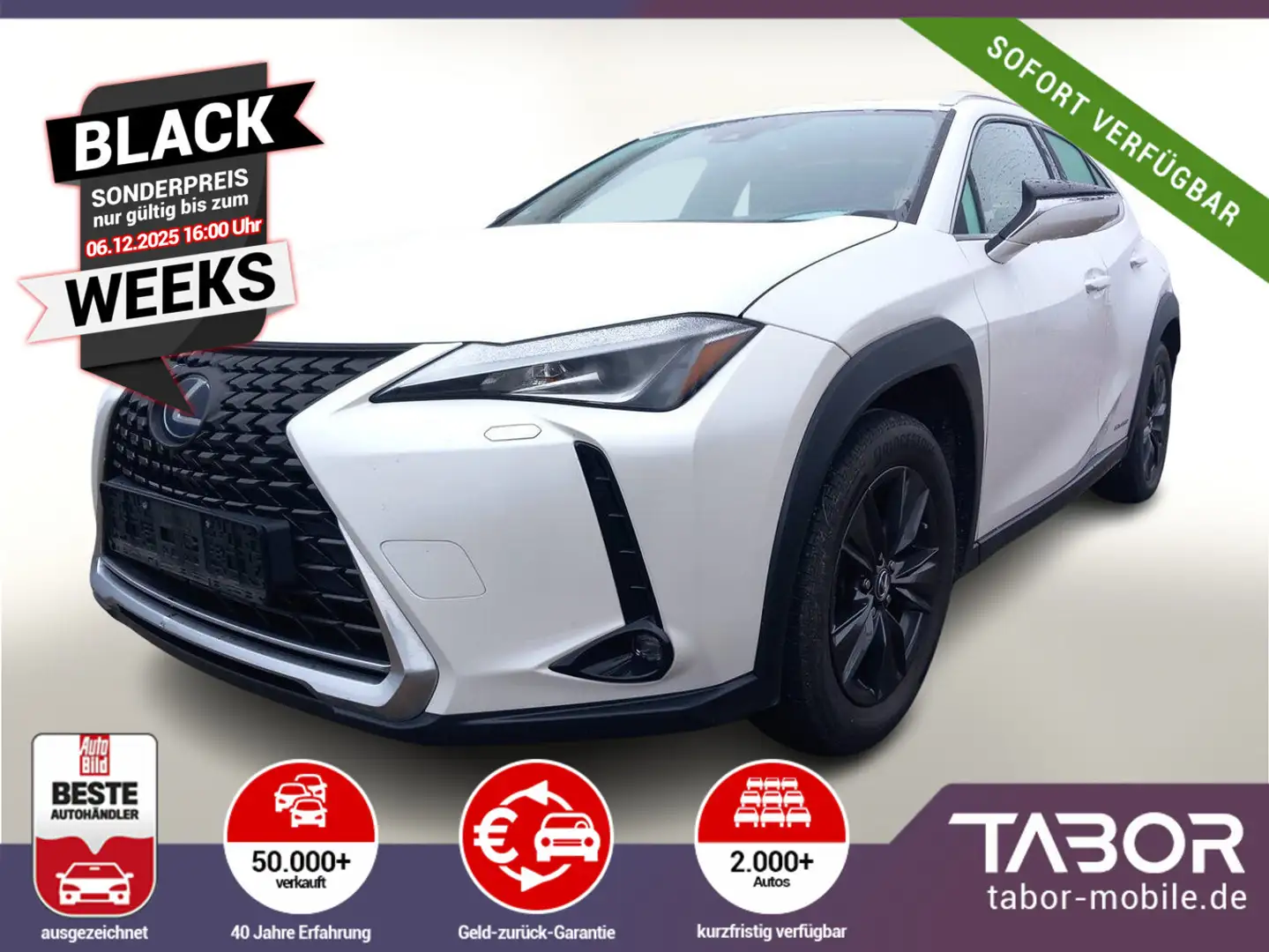 Lexus UX 250h 250h Launch Edition LED Nav ParkAs KeyL SHZ Weiß - 1