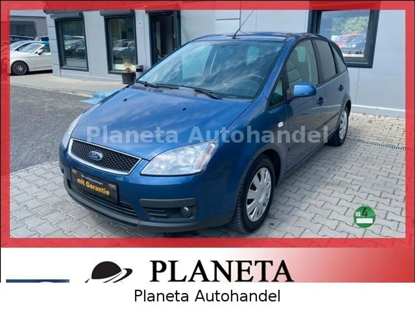Ford Focus C-MAX Fun*2.HAND*KLIMA*AHK*ALLWETTERREIFEN Blau - 1