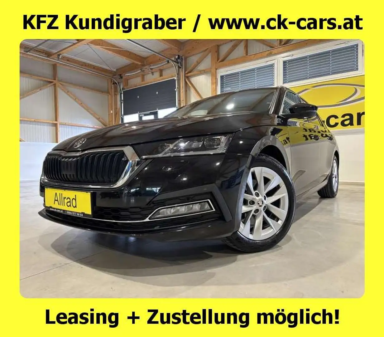 Skoda Octavia 2,0TDI DSG 4x4 VIRTUAL COCKPIT HEAD-UP MATRIX AHK Schwarz - 1