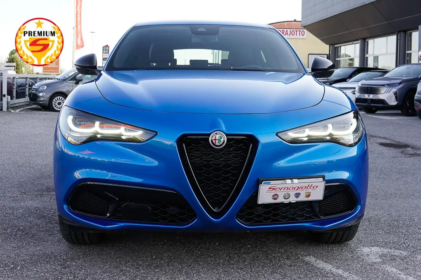 Alfa Romeo Stelvio 2.2 210cv t Veloce Q4 CERCHI 21" PACK ADAS Blu/Azzurro - 2