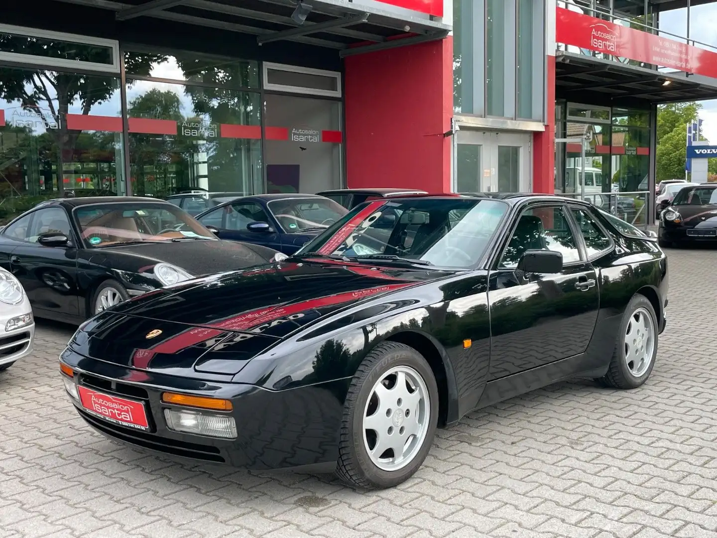 Porsche 944 S2 Targa -Sportsitze - SHZ - dt. Auto-KD Neu Negro - 2