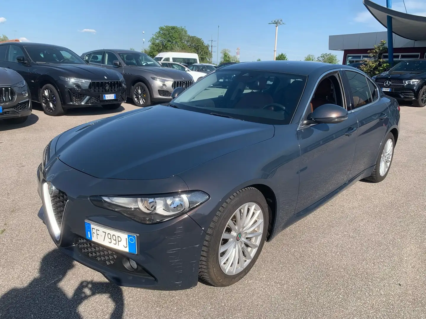 Alfa Romeo Giulia Giulia 2.2 t Super 150cv - FF799PJ Grigio - 2