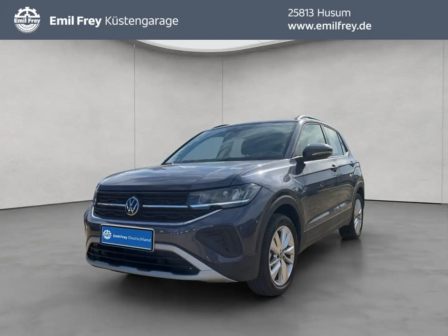 Volkswagen T-Cross Life 1.0 TSI NAVI,GJR,LED,ACC Grijs - 1