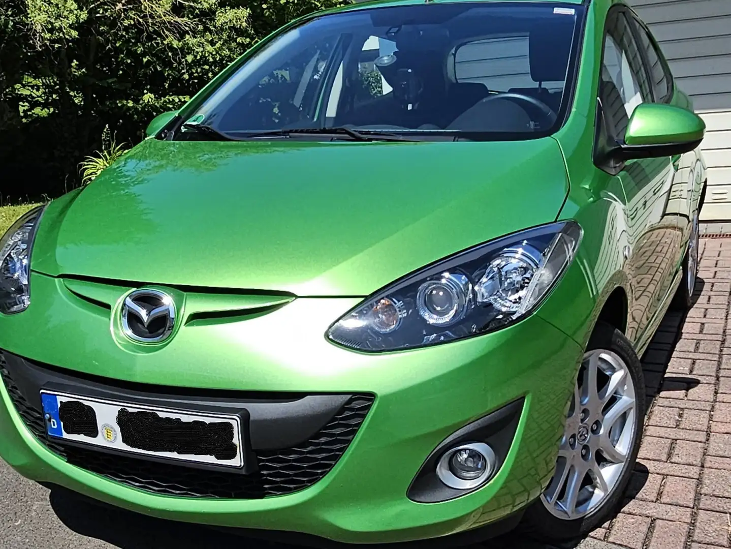 Mazda 2 2  5-Türer 1.5 MZR Sports-Line Зелений - 1