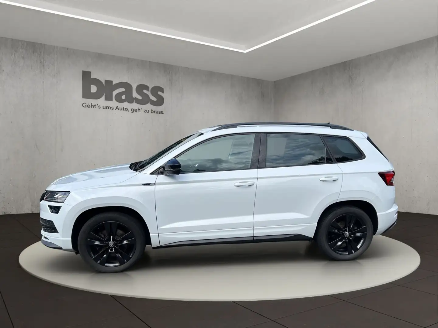 Skoda Karoq 2.0 TSI Sportline 4x4 OPF (EURO 6d-TEMP) Blanc - 2