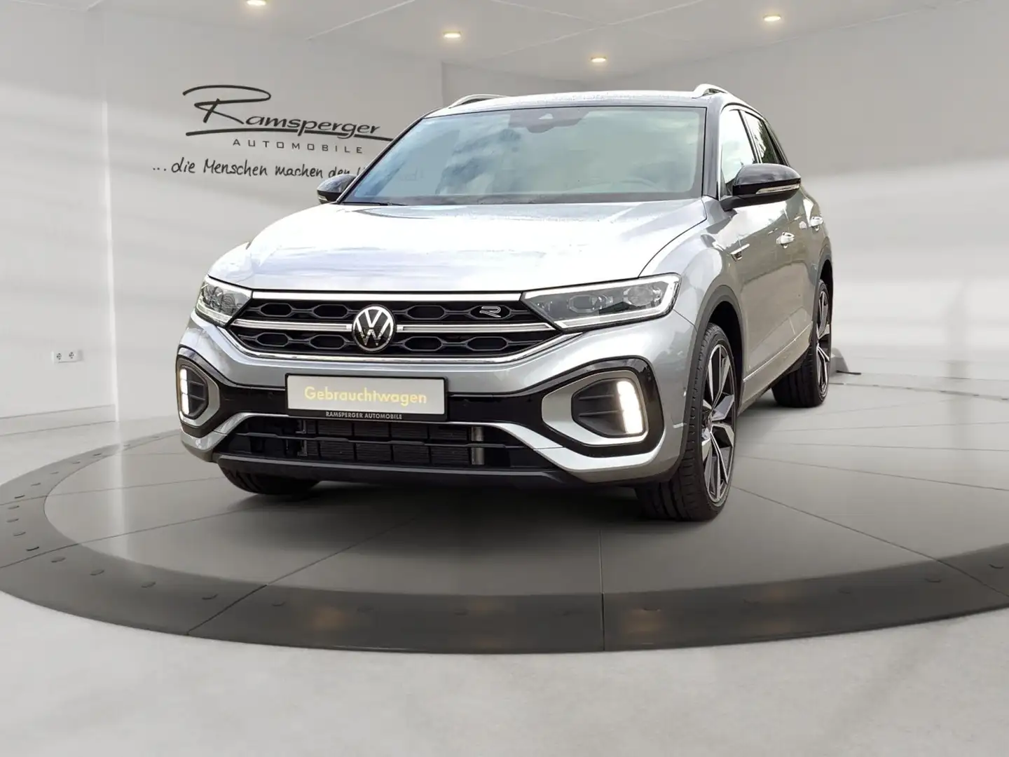 Volkswagen T-Roc 1.5 TSI DSG R-Line AHK ACC Matrix 19 Zoll Silber - 2