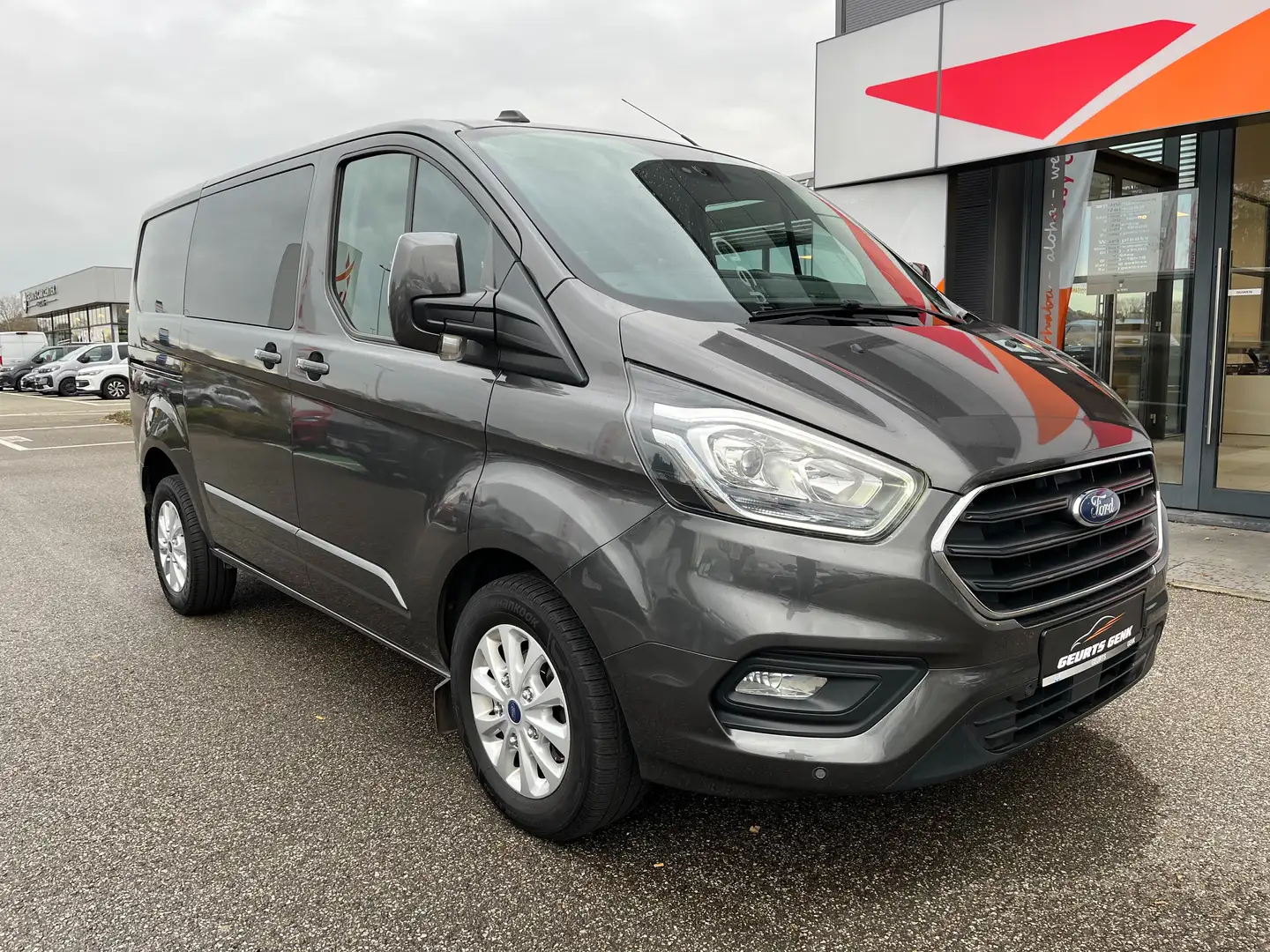 Ford Transit Custom Transit Custom dubbel cabine 6-zit Gris - 1