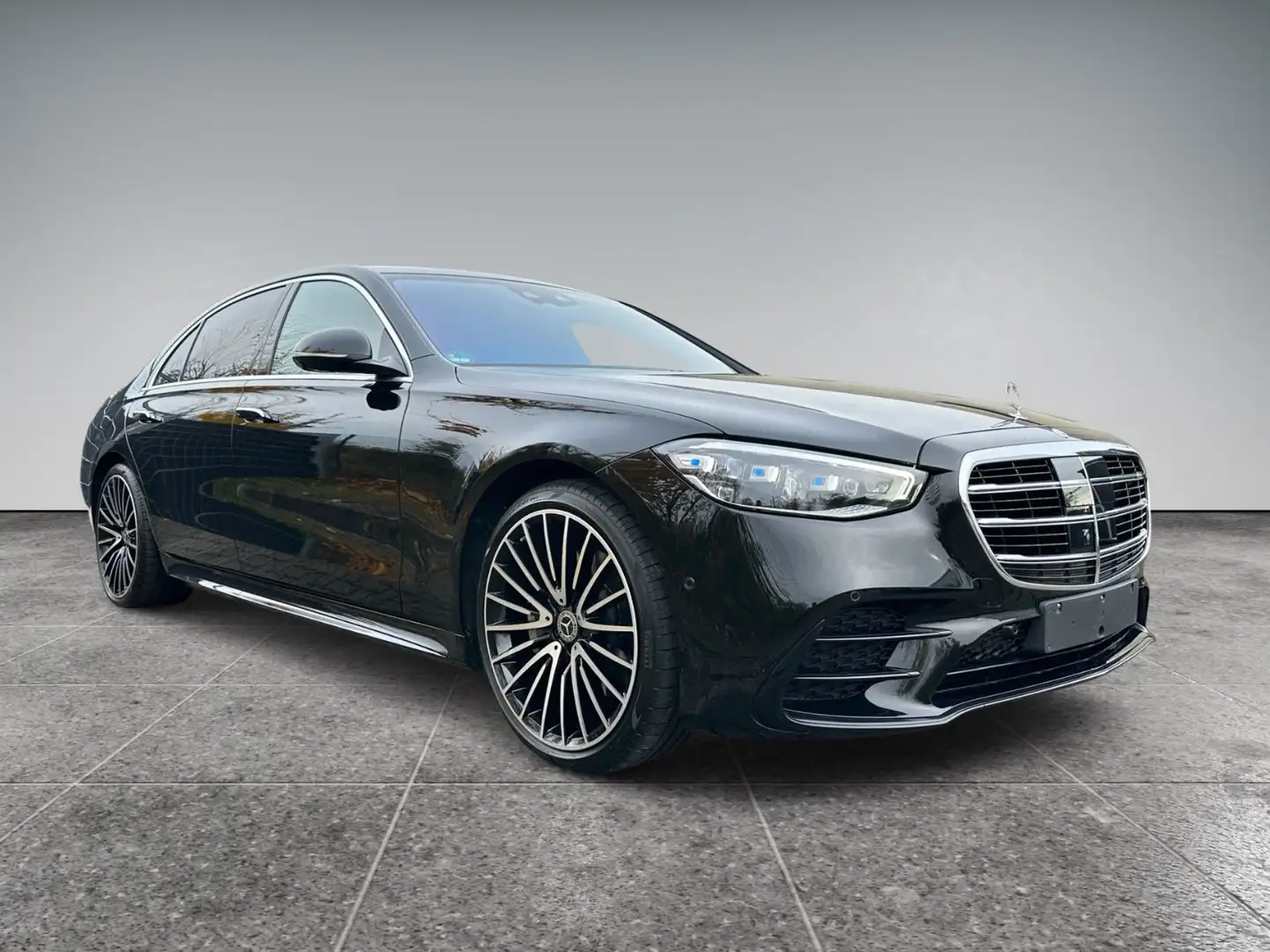 Mercedes-Benz S 400 d 4Matic L/AMG/Pano/3D/360°/HUD/Massage/SH Schwarz - 1